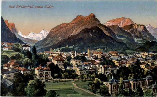Bad Reichenhall gegen Süden