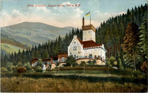 König Friedrich August Warte - Bahnpost