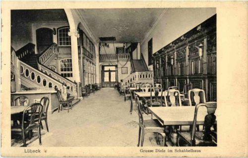 Lübeck - Grosse Diele im Schabbelhaus