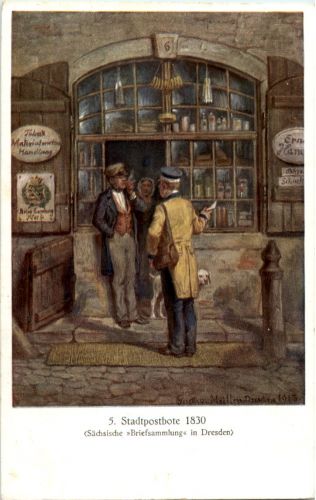 Dresden - Stadt Postbote 1830