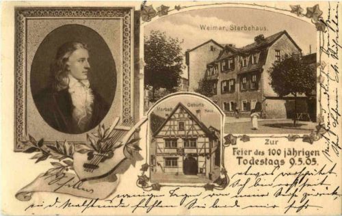 Marbach Weimar - 100 jähriger Todestag