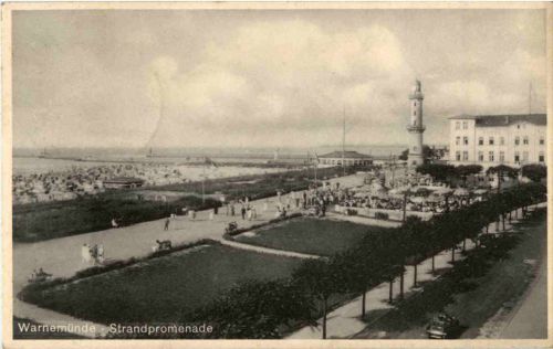 Warnemünde - Strandpromenade