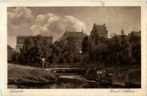 Templin - Kanal-Schleuse