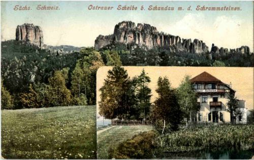 Ostrauer Scheibe bei Schandau