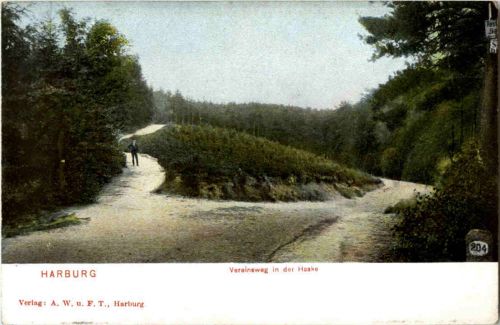 Harburg - Vereinsweg in der Haake