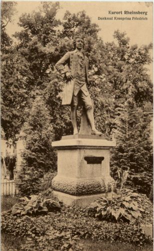 Rheinsberg - Denkmal Friedrich