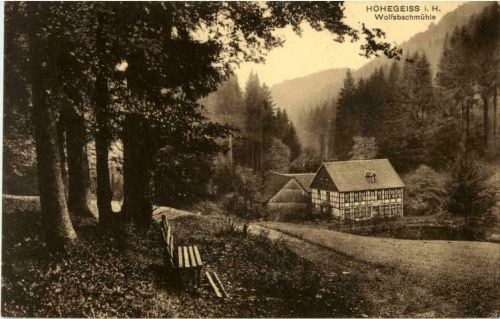 Hohegeiss - Wolfsbachmühle
