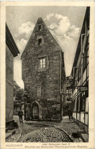 Hildesheim - Alter Steingiebel Sack 12