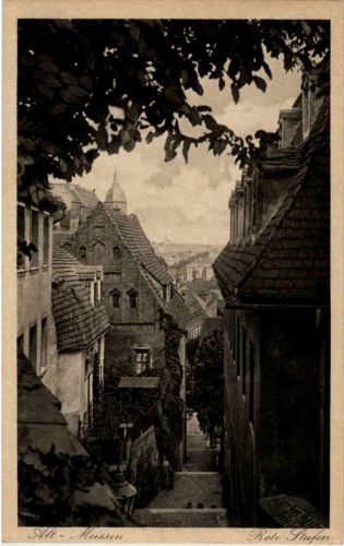 Alt-Meissen - Rote Stufen