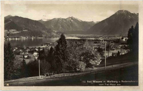 Bad Wiessee mit Wallberg