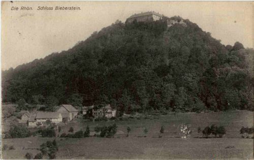Schloss Bieberstein - Bahnpost Eisenach - Frankfurt