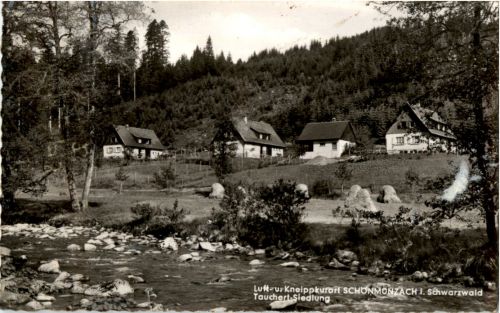 Schönmünzach im Schwarzwald - Tauchert Siedlung