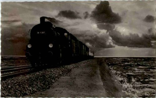 Eisenbahn - Hindenburgdamm Sylt