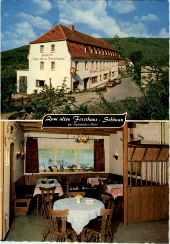 Schönau - Zum alten Forsthaus bei Gemünden