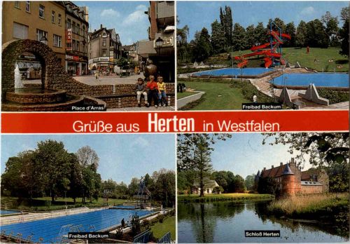 Gruss aus Herten in Westfalen
