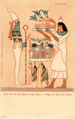 Leaf out of the Book of the Dead