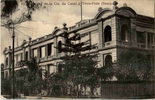 Suez - Bureaux de la Cie. du canal a Terre-Plein