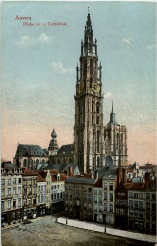Anvers - Fleche e la Cathedrale