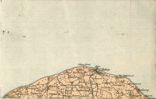 Gilleleje - Landkarte