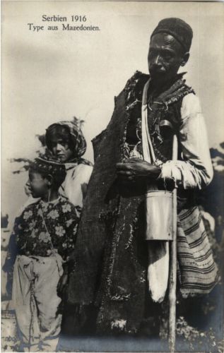 Serbien 1916 - Type aus Mazedonien