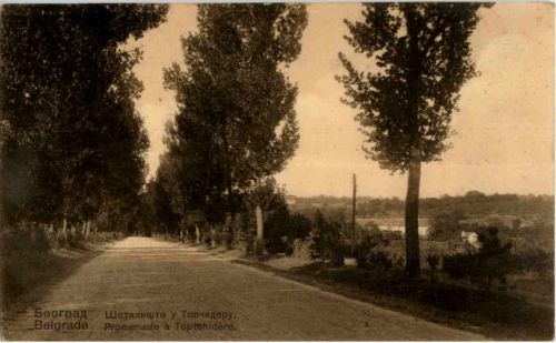 Belgrad - Promenade a Toptchidere