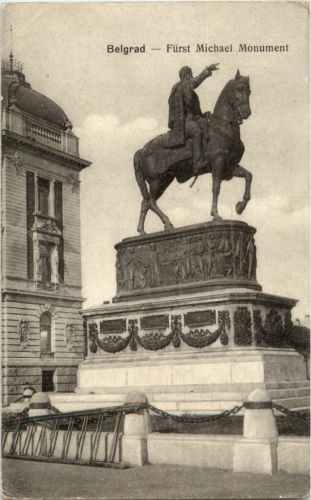 Belgrad - Fürst Michael Monument