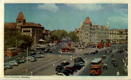 Bombay - Flora Fountain - India