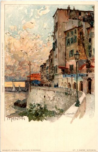 Menton - Litho