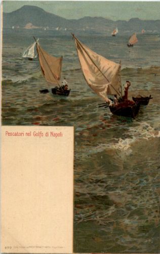 Pescatori nel Golfo di Napoli