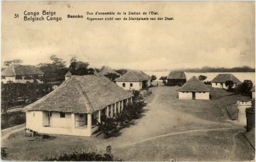 Basoko - Congo Belge - Ganzsache