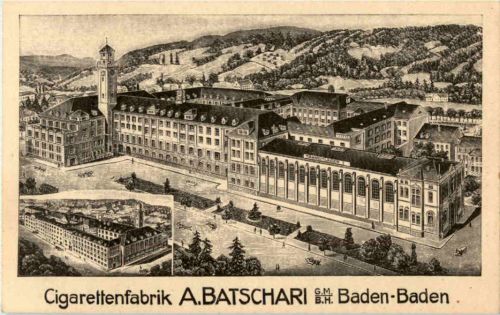 Baden-Baden Zigaretten Fabrik Batschari