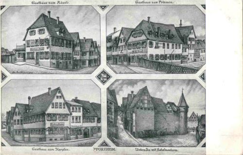 Pforzheim - Gasthäuser