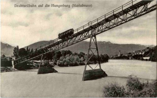 Drahtseilbahn auf die Hungerburg - Mariabrunn