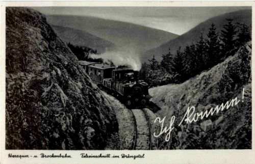 Harzquer und Brockenbahn