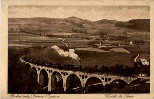 Bahnstrecke Reinerz - Kudowa - Viadukt bei Lewin