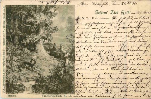 Künstler Rickelt - Ackermanns Kunstverlag