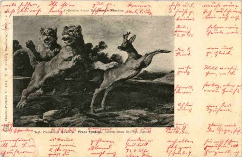 Künstler Frans Synders - Löwen - Lion