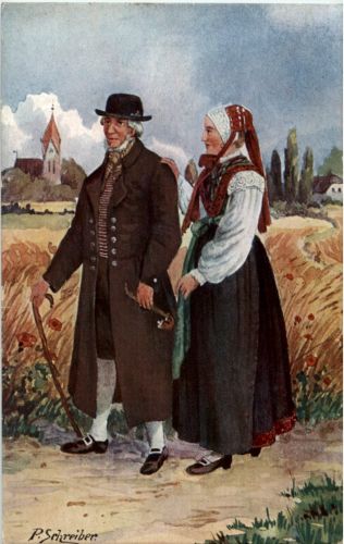 Braune Bauern aus Demern und der Ratzeburger Gegend