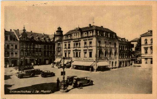 Crimmitschau in Sachsen - Markt