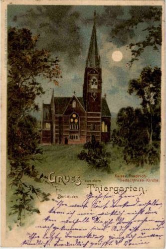 Berlin - Gruss aus Thiergarten
