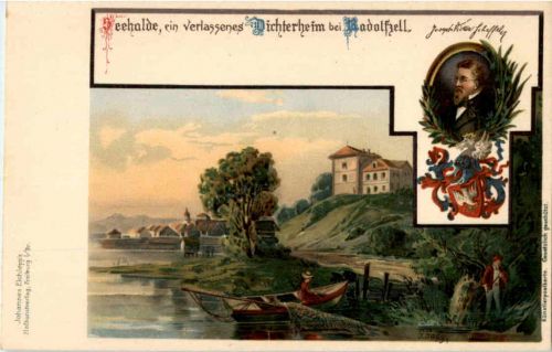 Radlfzell - Seehalde - Künstlerkarte G. Gagg