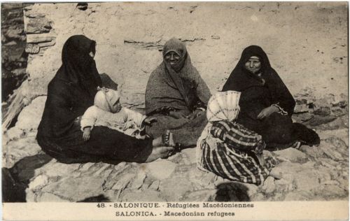 Salonique - Refugees Macedoniennes