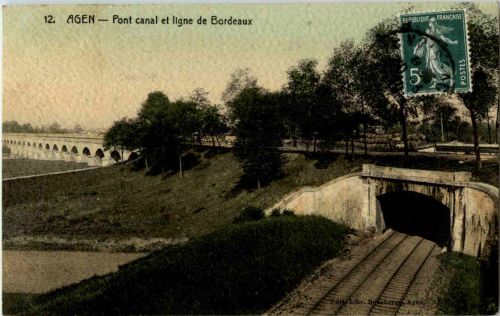 Agen - Pont canal