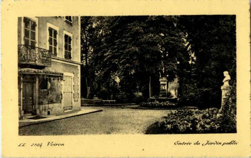 Voiron - Entree da Jardin public