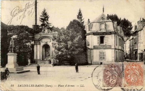 Salines les Bains - Place d Armes