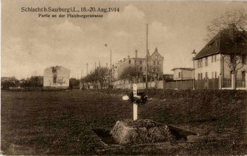 Schlacht bei Saarburg 1914 - Grab