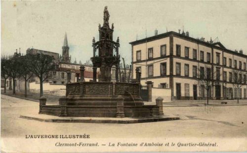Clermont Ferrand - La Fontaine d Amboise