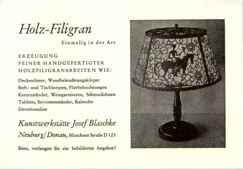Neuburg - Kunstwerkstätte Blaschke