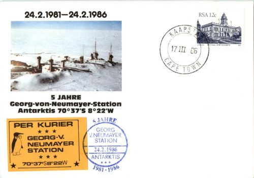 Antarktis - 5 Jahre Georg von Neumayer Station
