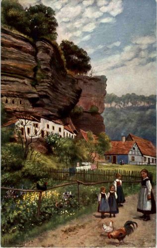 Grauftal - Künstlerkarte H. Hoffmann